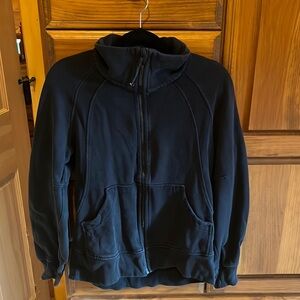 Scuba Oversized Funnel Neck Zip